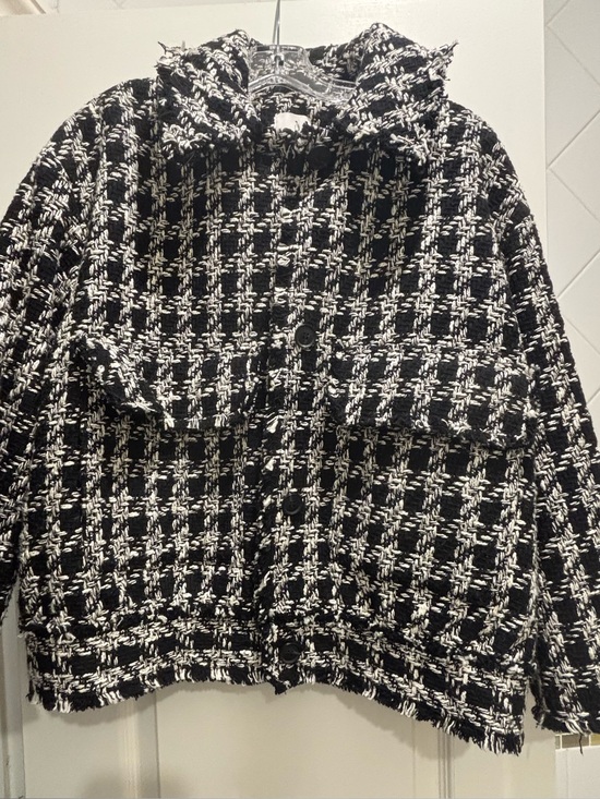 H&M Jackets & Blazers - H&M Houndstooth Jacket MEDIUM